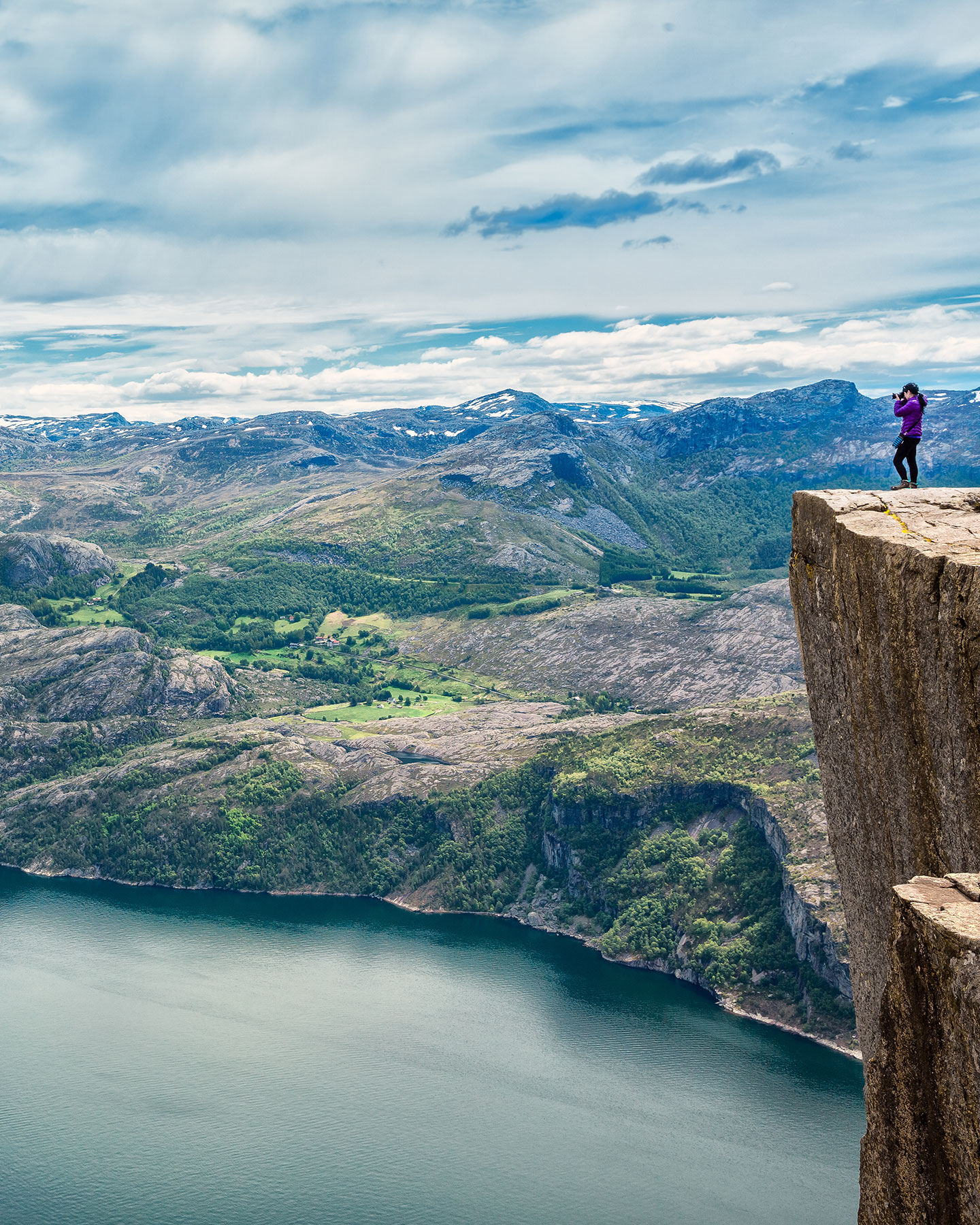 Na krawędzi Preikestolen
